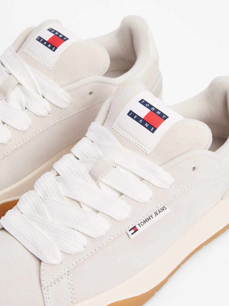 Γκρι Δετά Sneakers Με Σουέτ Φινίρισμα  Γυναίκες