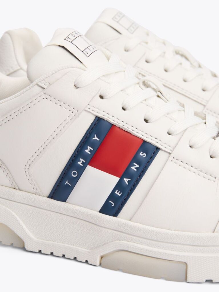 Μπεζ The Brooklyn Δερμάτινα Sneakers  Γυναίκες