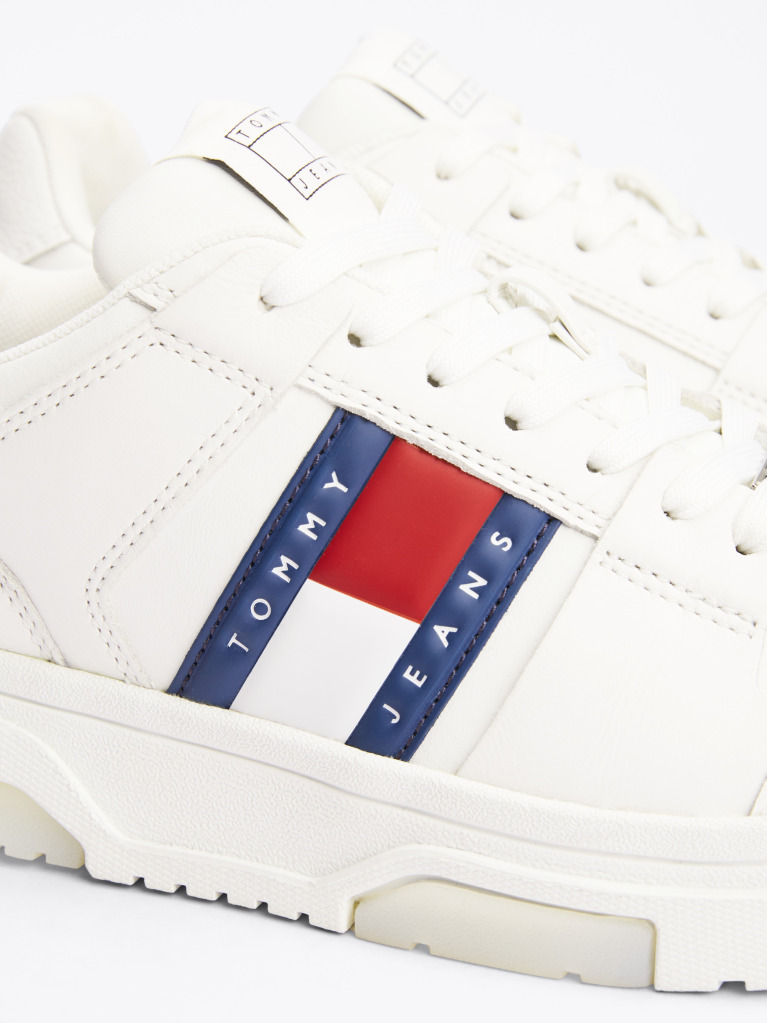 Μπεζ The Brooklyn Δερμάτινα Sneakers  Γυναίκες