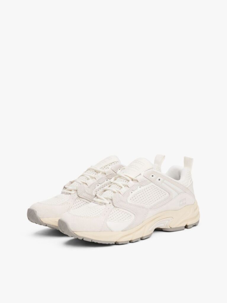 Άσπρο Archive Σουέτ Sneakers Με Διάτρητη Λεπτομέρεια  Γυναίκες