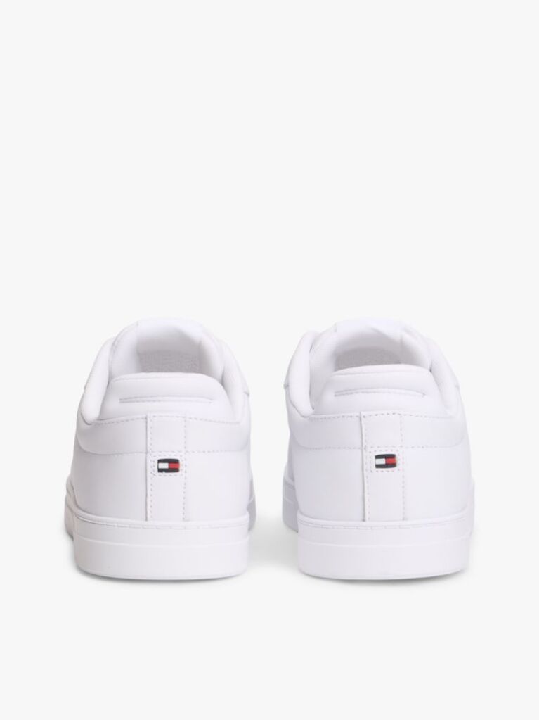 Άσπρο Essential Δερμάτινα Δετά Sneakers  Άνδρες