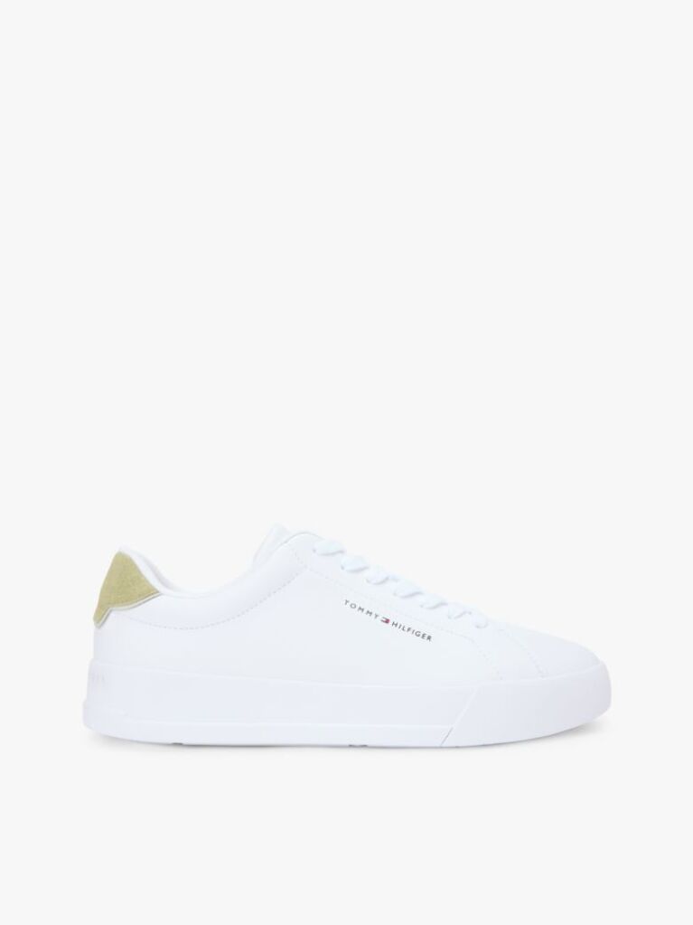 Άσπρο Sneakers Με Ανάγλυφο Φινίρισμα  Άνδρες