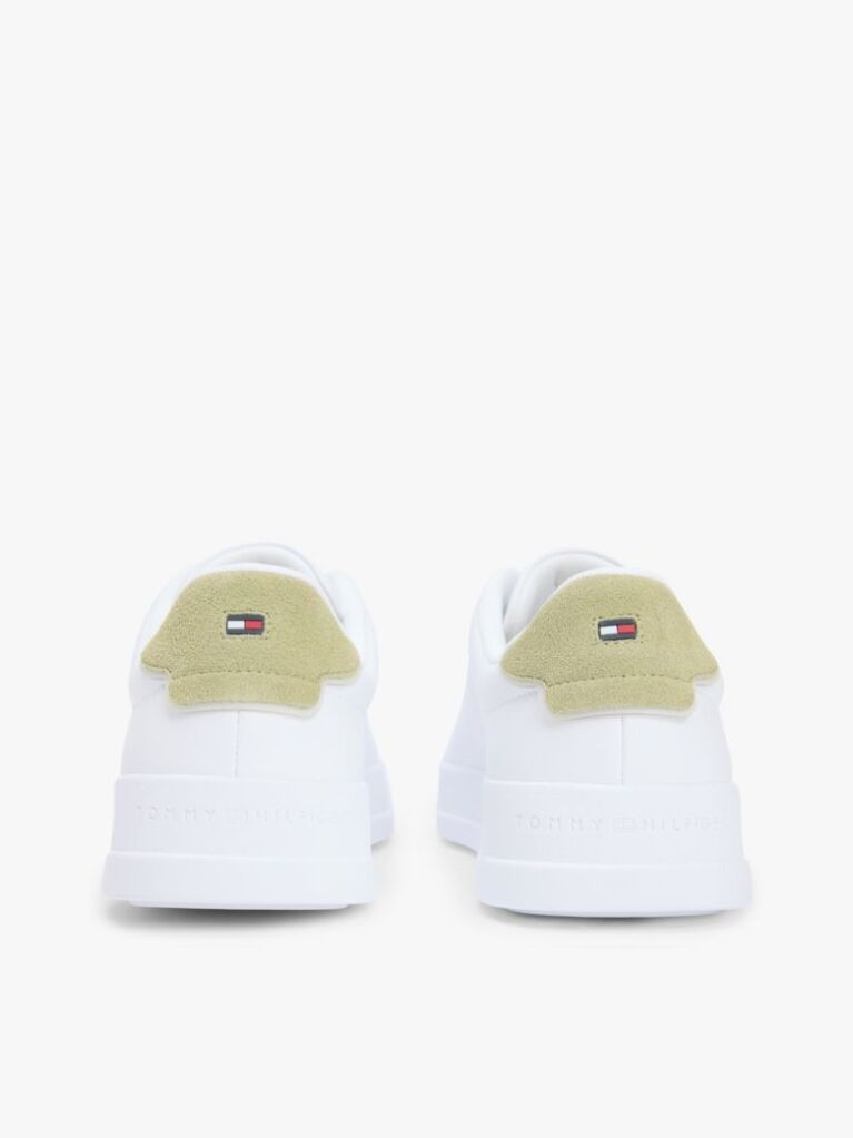 Άσπρο Sneakers Με Ανάγλυφο Φινίρισμα  Άνδρες
