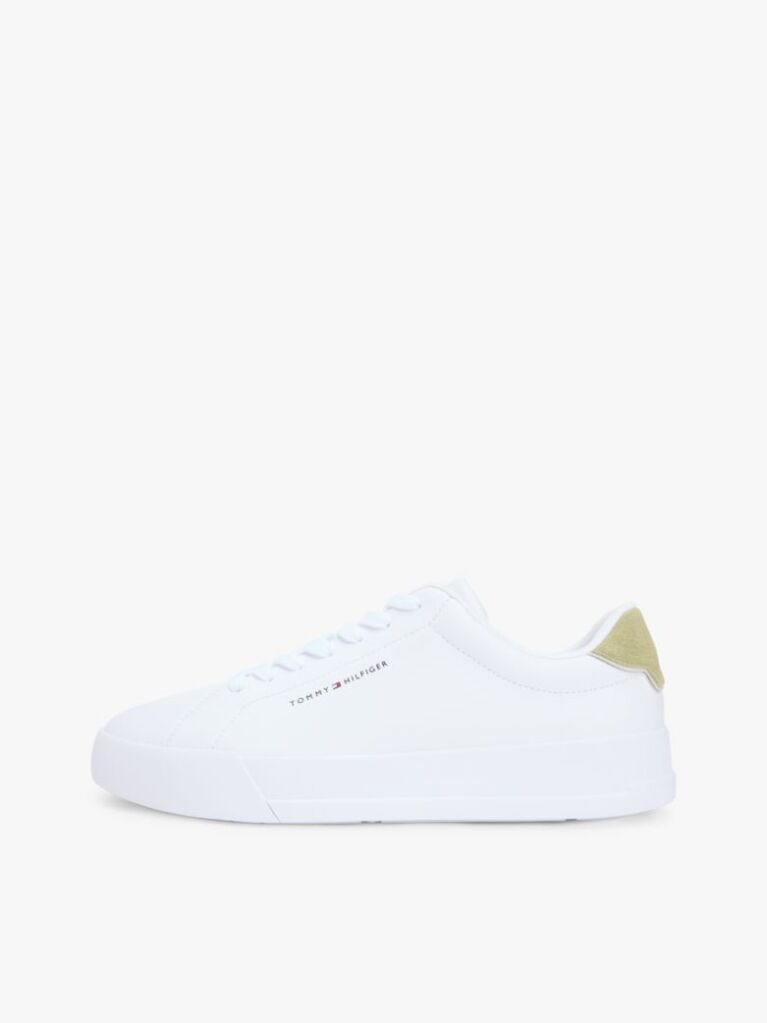 Άσπρο Sneakers Με Ανάγλυφο Φινίρισμα  Άνδρες