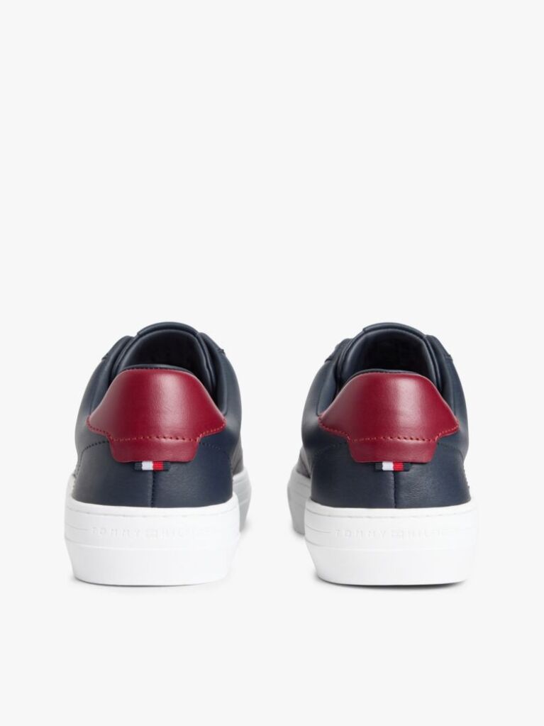 Μπλε Δερμάτινα Sneakers  Άνδρες