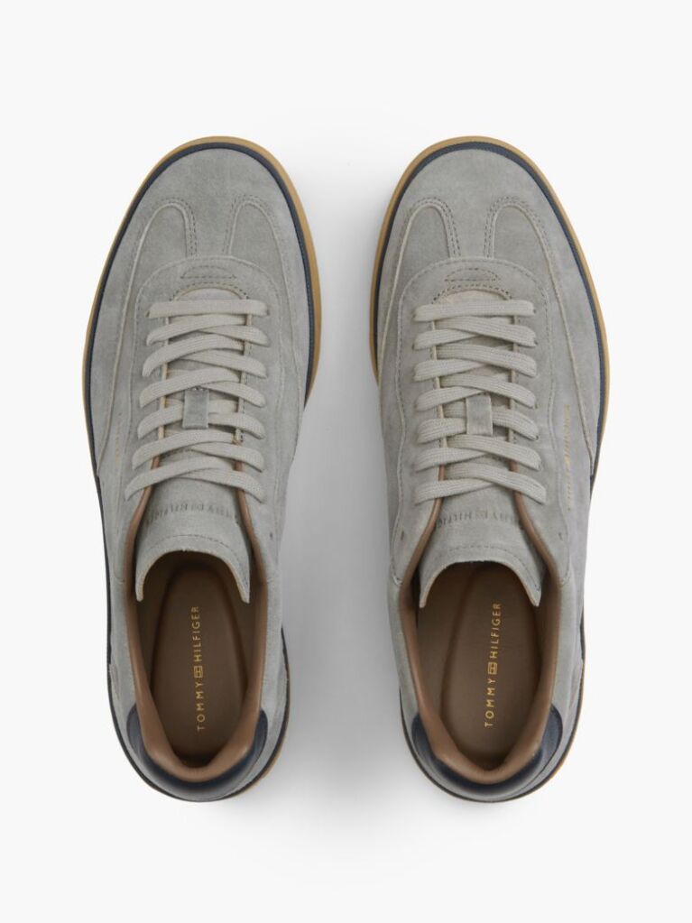 Grey New York Label Luxe Suede Sneakers  Men