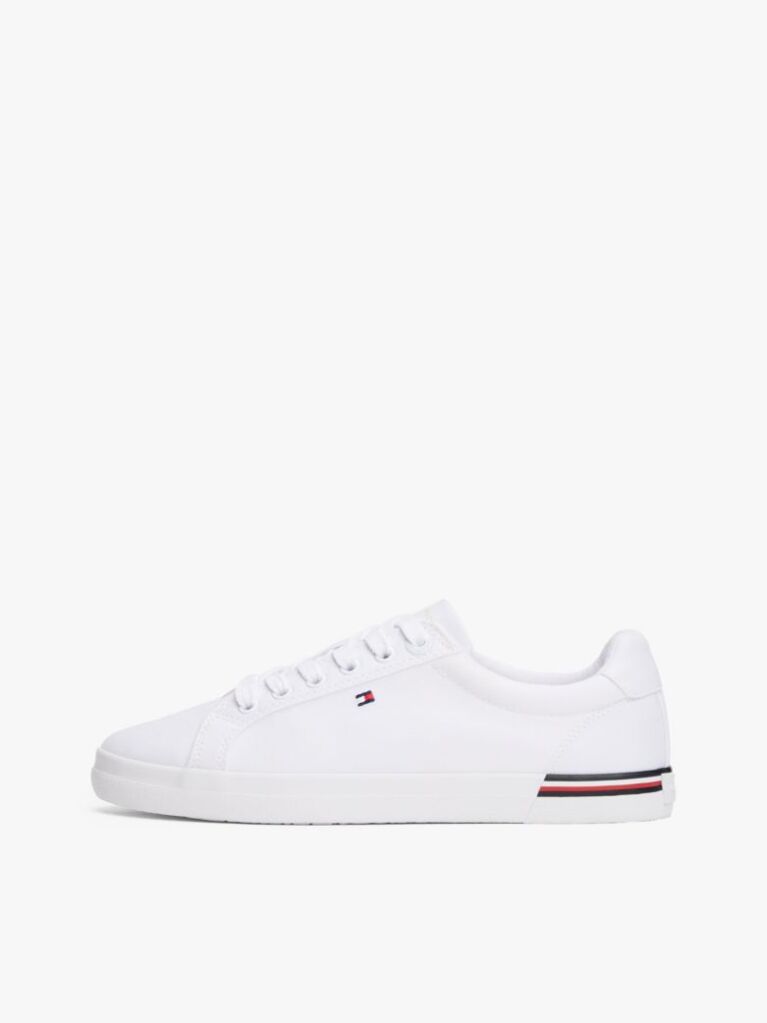 Άσπρο Essential Sneakers Με Signature Λεπτομέρεια  Γυναίκες
