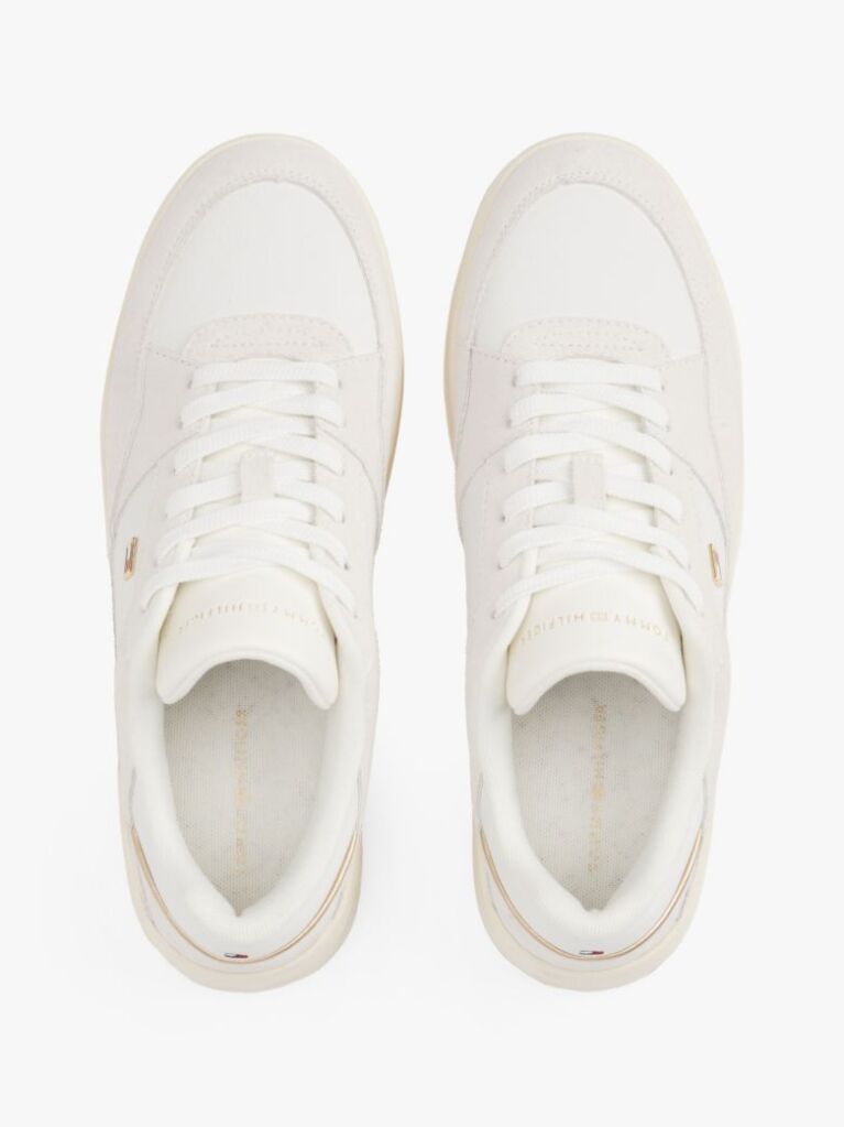 Μπεζ Sneakers Με Μίξη Υφών  Γυναίκες