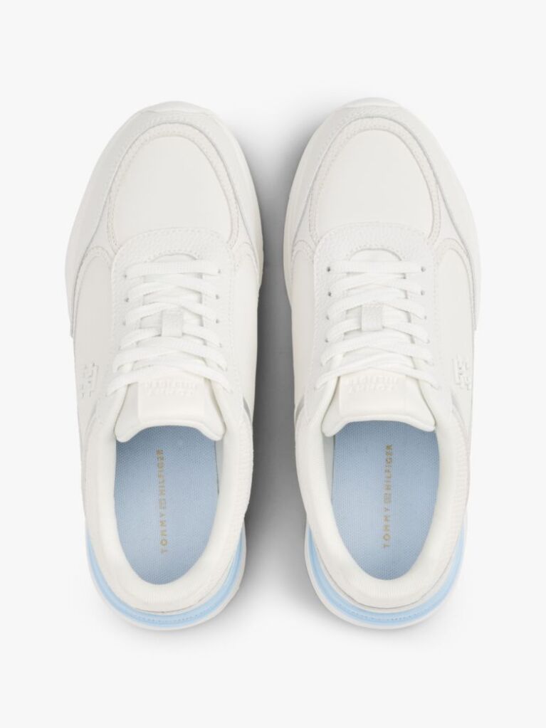 Multi Δερμάτινα Sneakers Με Μίξη Υφών  Γυναίκες