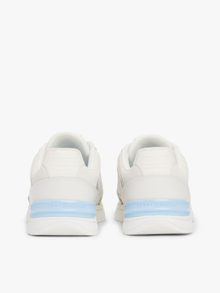 Multi Δερμάτινα Sneakers Με Μίξη Υφών  Γυναίκες