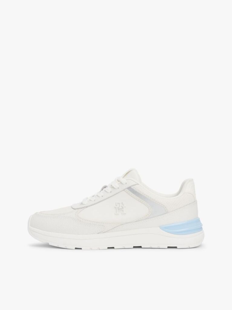 Multi Δερμάτινα Sneakers Με Μίξη Υφών  Γυναίκες
