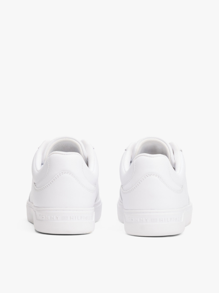 Άσπρο Δερμάτινα Sneakers Με Χαμηλό Κόψιμο  Γυναίκες