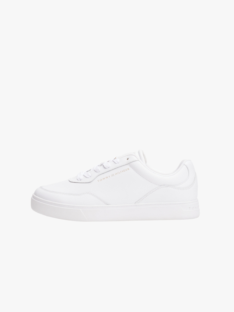 Άσπρο Δερμάτινα Sneakers Με Χαμηλό Κόψιμο  Γυναίκες