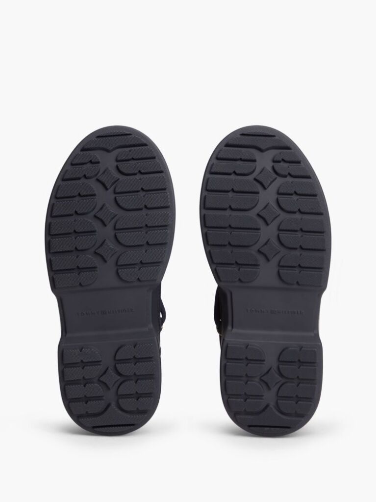 Blue TH Monogram Water Resistant Snow Boots  Women