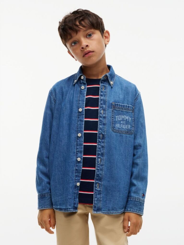 Denim Denim Πουκάμισο Σε Κανονική Γραμμή  Αγόρια