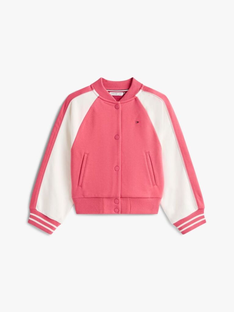 Multi Bomber Τζάκετ Με Colour-Blocked Σχέδιο Και Πίσω Λογότυπο  Κορίτσια