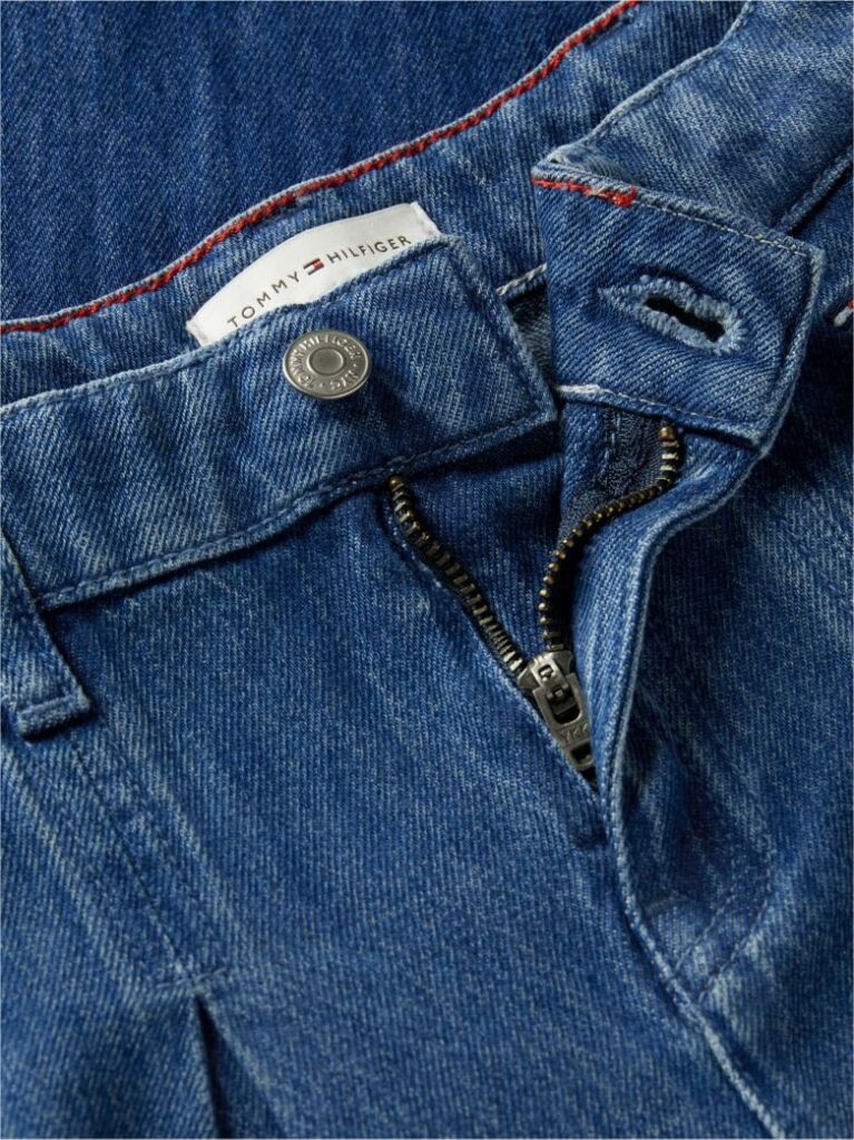 Μπλε Πλισέ Denim Φούστα  Κορίτσια