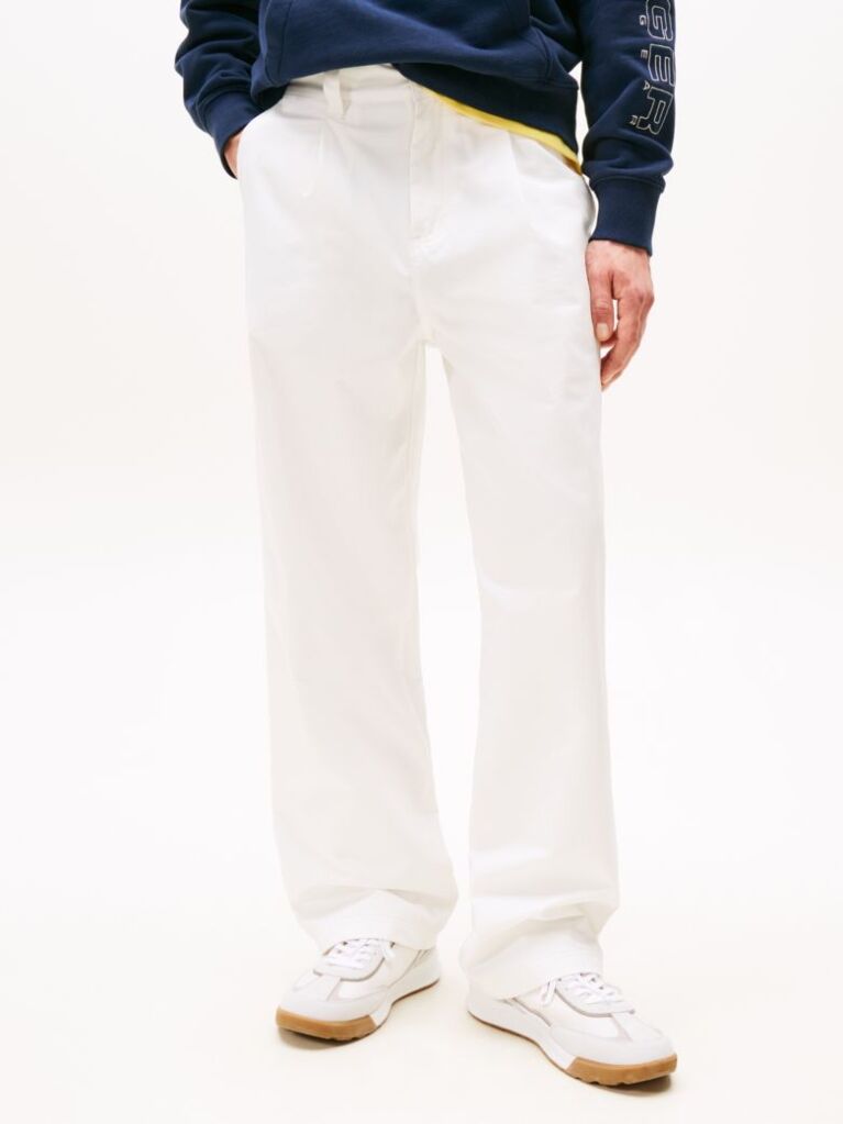 Μπεζ Hilfiger Sailing Παντελόνι Chinos Σε Κανονική Γραμμή  Unisex