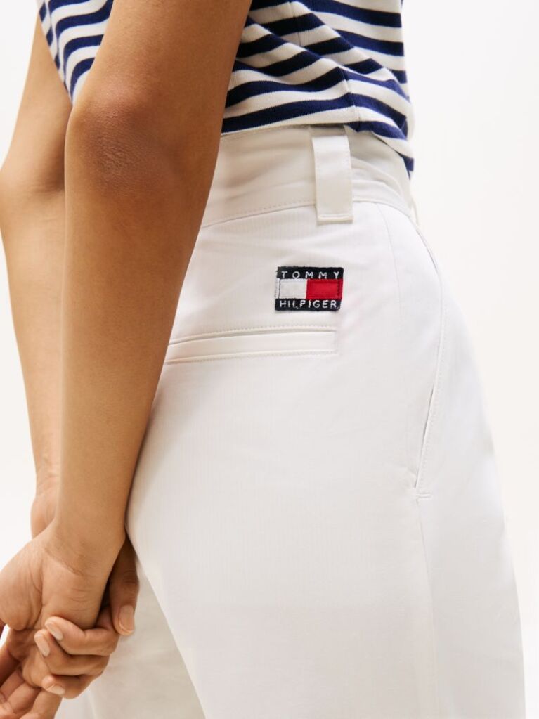 Μπεζ Hilfiger Sailing Παντελόνι Chinos Σε Κανονική Γραμμή  Unisex