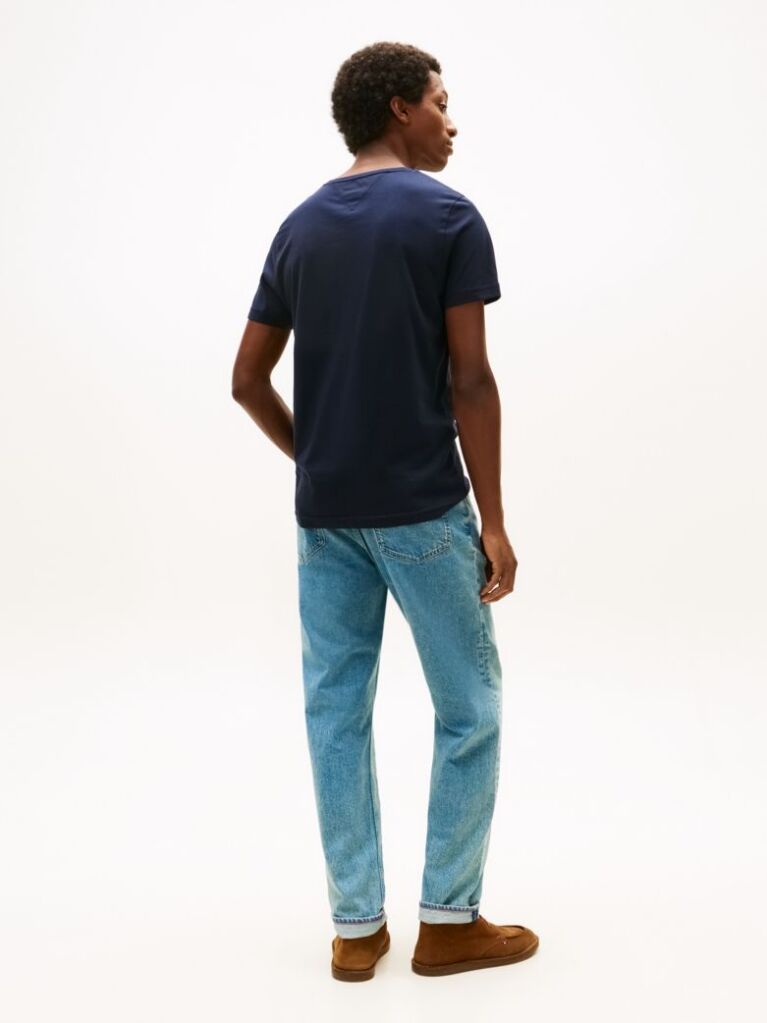 Blue Core Tommy Logo Tee  Men
