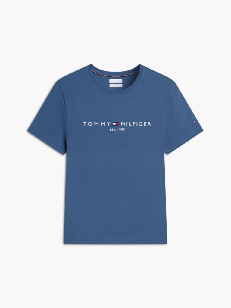 Μπλε T-Shirt Απο Οργανικό Βαμβάκι  Άνδρες