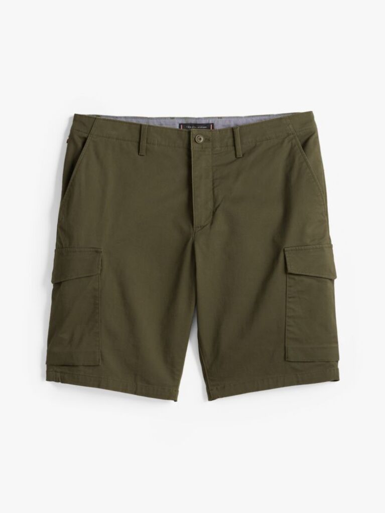 Green 1985 Essential Harlem Relaxed Cargo Bermuda Shorts  Men