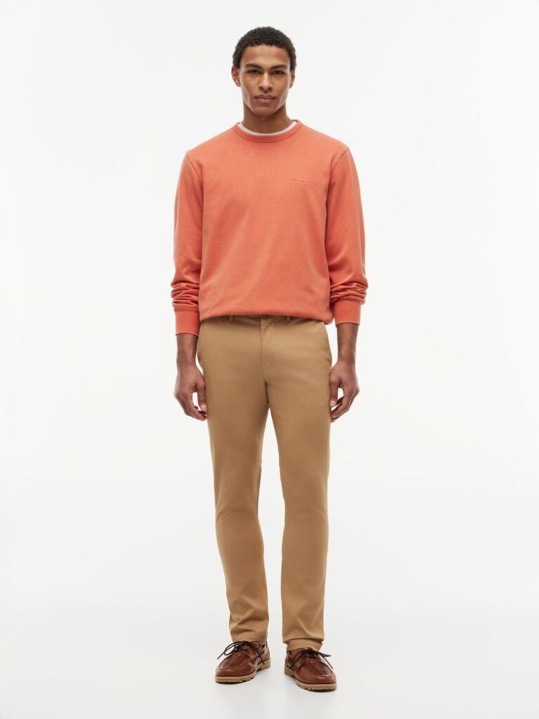 Καφέ Bleecker Slim Παντελόνι Chino  Άνδρες