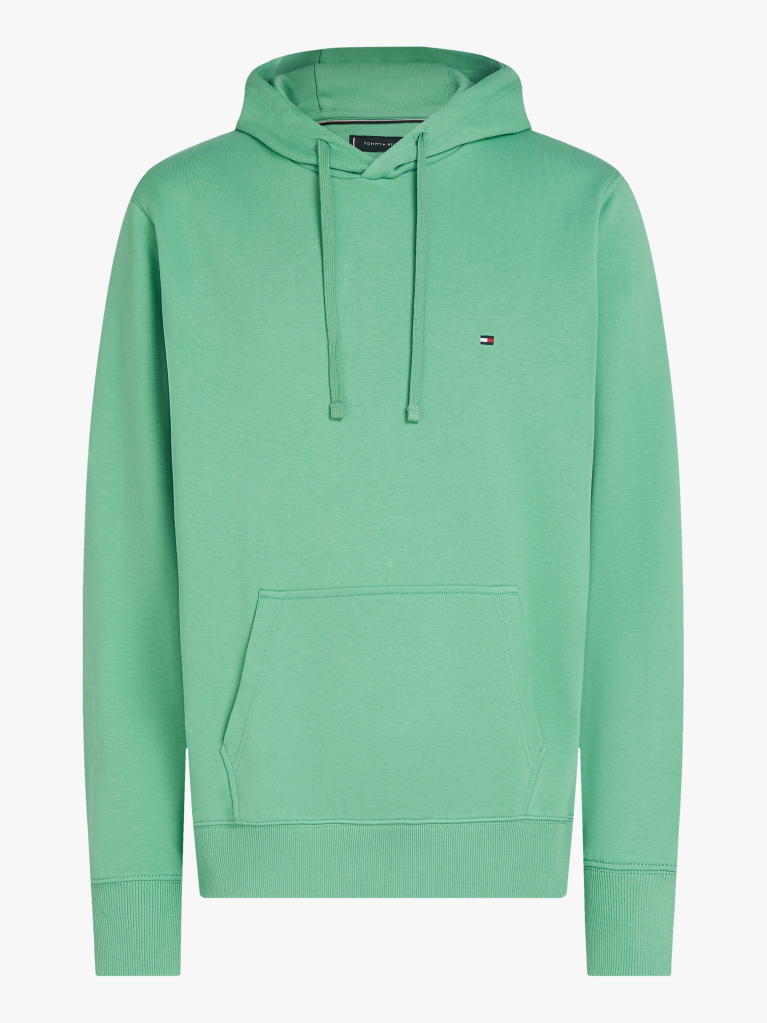 Πράσινο Hoody Από Βαμβακερό Terry Με Κεντητό Σημαιάκι  Άνδρες