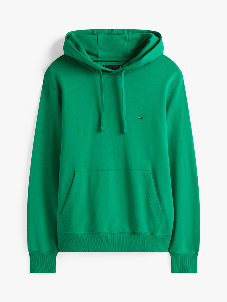 Πράσινο Hoody Από Βαμβακερό Terry Με Κεντητό Σημαιάκι  Άνδρες