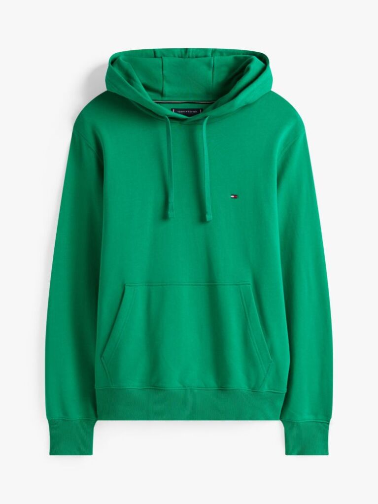Πράσινο Hoody Από Βαμβακερό Terry Με Κεντητό Σημαιάκι  Άνδρες