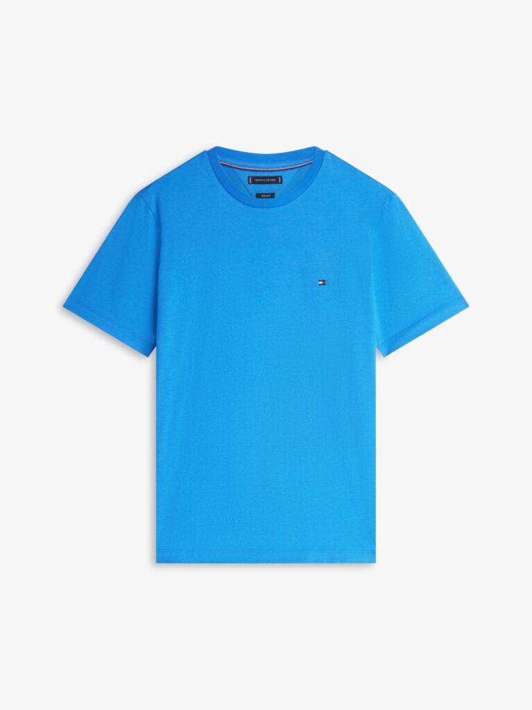 Μπλε T-Shirt Με Κεντητή Σημαία  Άνδρες