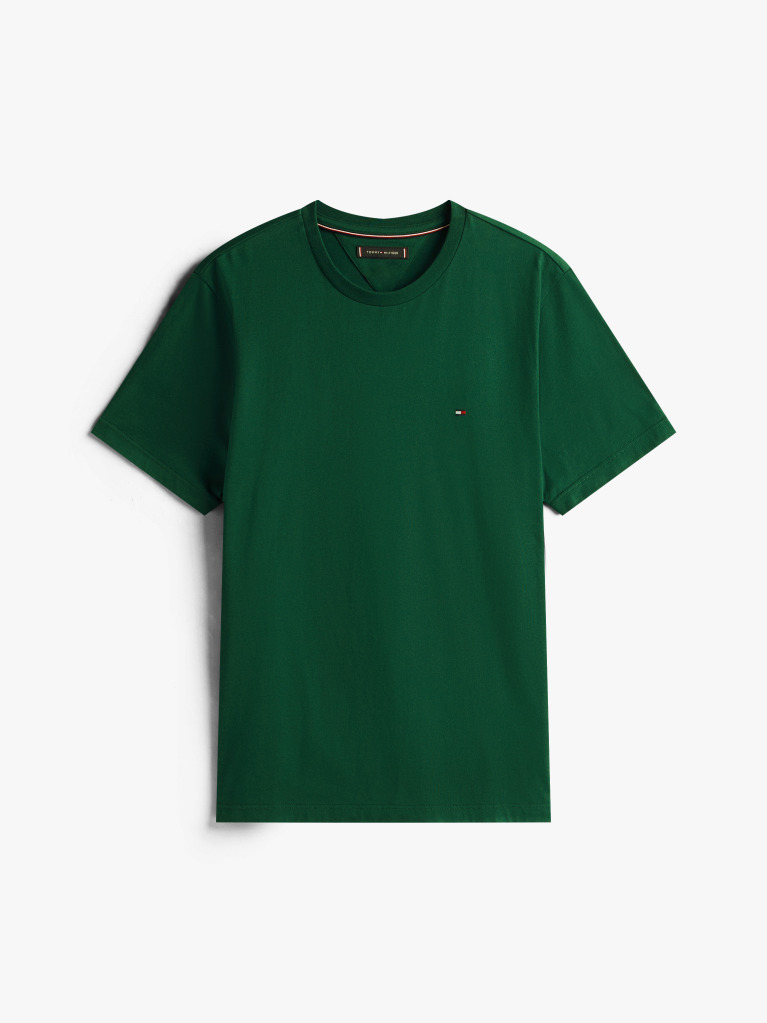 Πράσινο T-Shirt Με Κεντητή Σημαία  Άνδρες