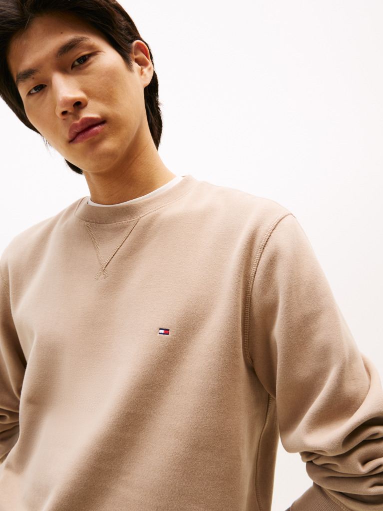 Μπεζ Essential Fleece Φούτερ  Άνδρες
