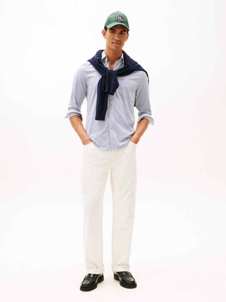 Multi Performance Stripe Shirt  Men