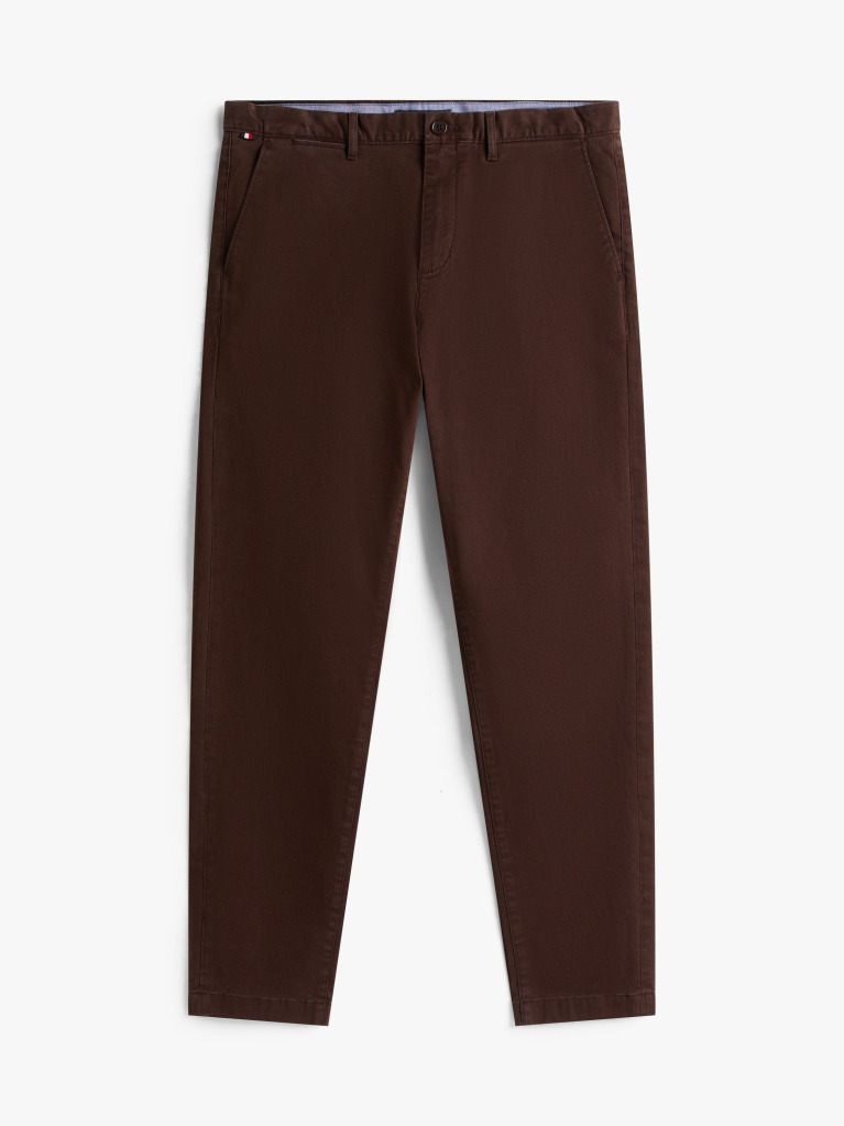 Καφέ Harlem Παντελόνι Chinos Σε Tapered Γραμμή Από Twill  Άνδρες