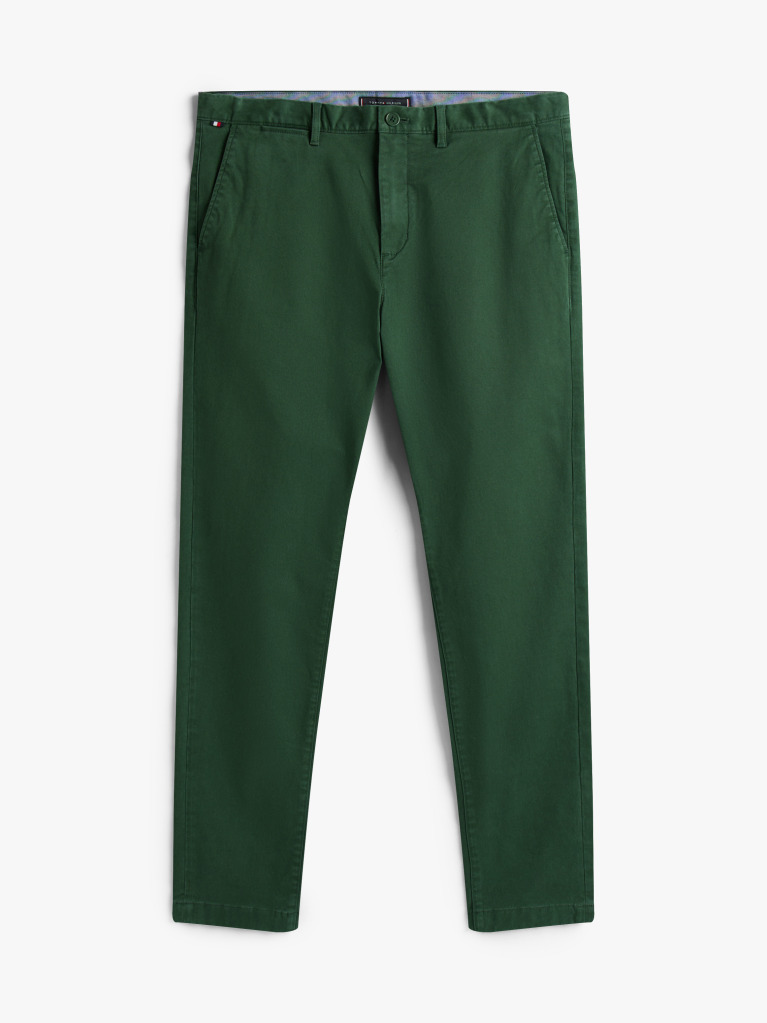 Πράσινο Harlem Παντελόνι Chinos Σε Tapered Γραμμή Από Twill  Άνδρες