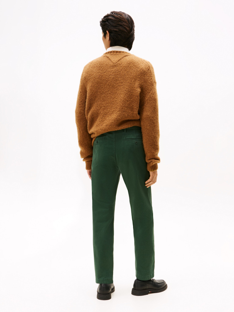 Πράσινο Harlem Παντελόνι Chinos Σε Tapered Γραμμή Από Twill  Άνδρες