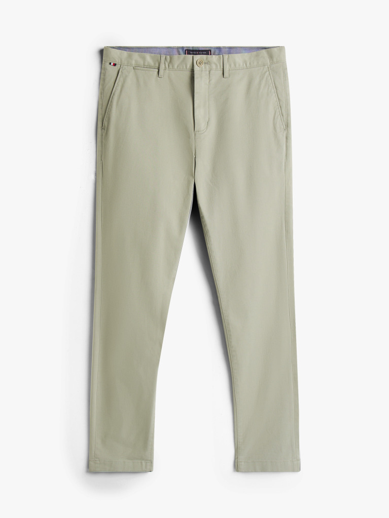 Γκρι Harlem Παντελόνι Chinos Σε Tapered Γραμμή Από Twill  Άνδρες