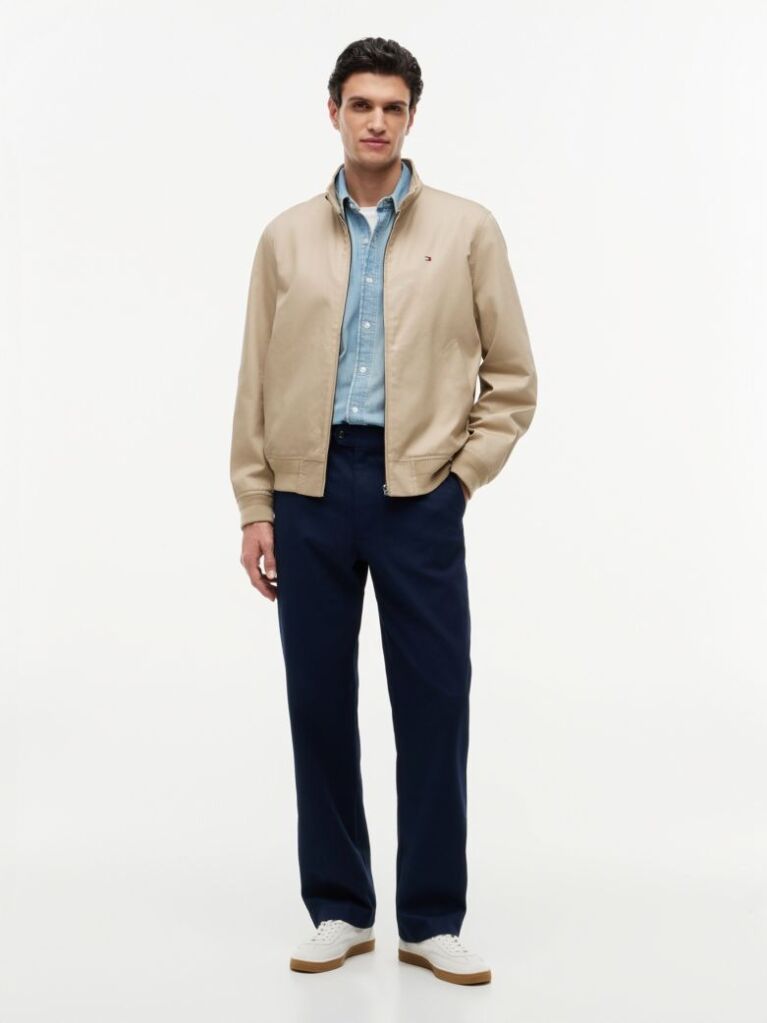 Μπεζ Harrington Τζάκετ  Άνδρες