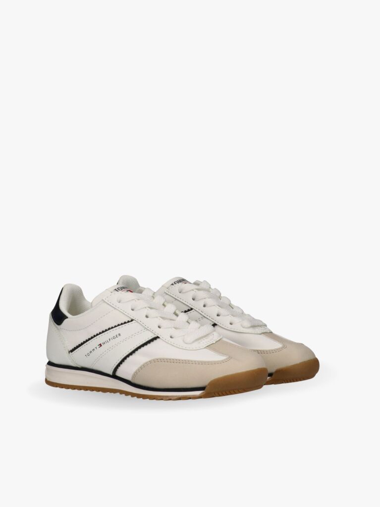 Multi Ρετρό Sneakers Με Μίξη Υφών  Παιδί Unisex
