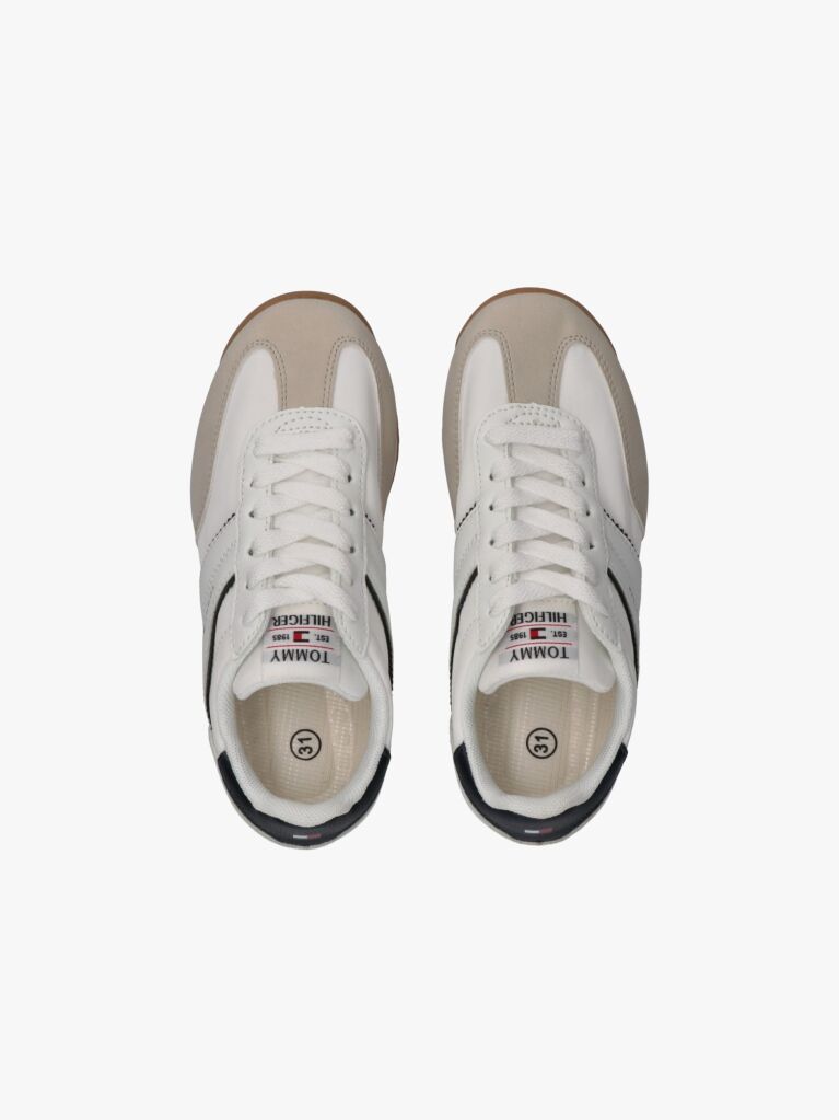 Multi Ρετρό Sneakers Με Μίξη Υφών  Παιδί Unisex