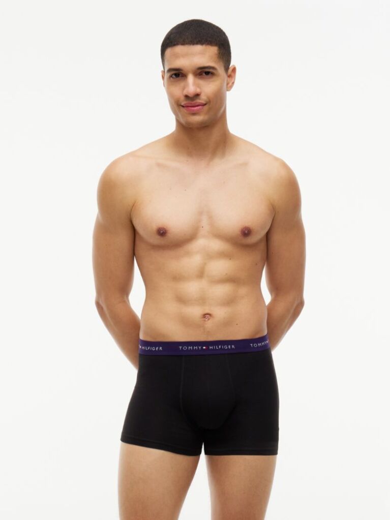 Multi 5-Pack Signature Logo Waistband Trunks  Men