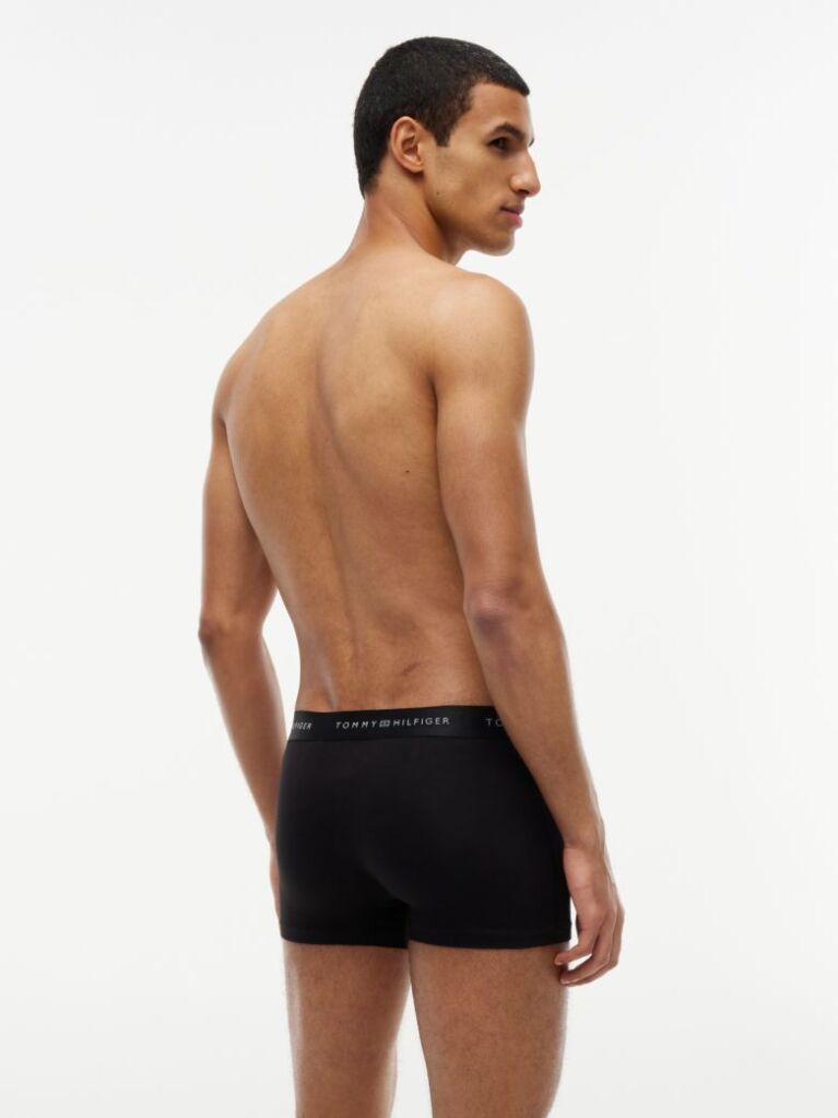 Multi 3-Pack Signature Metallic Logo Waistband Trunks  Men