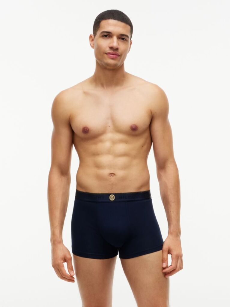 Multi 3-Pack Crest Logo Waistband Trunks  Men