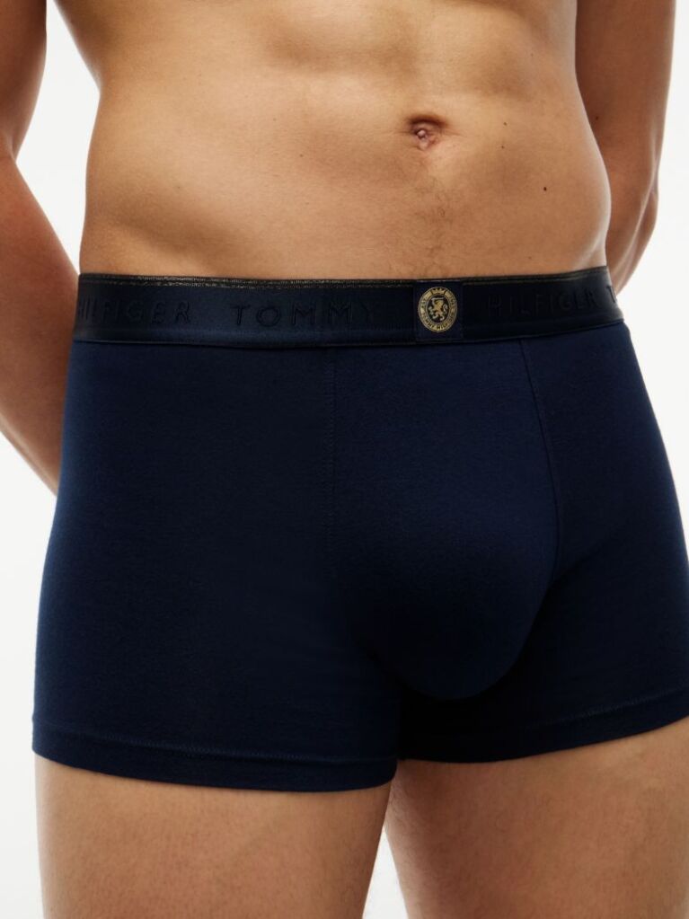 Multi 3-Pack Crest Logo Waistband Trunks  Men
