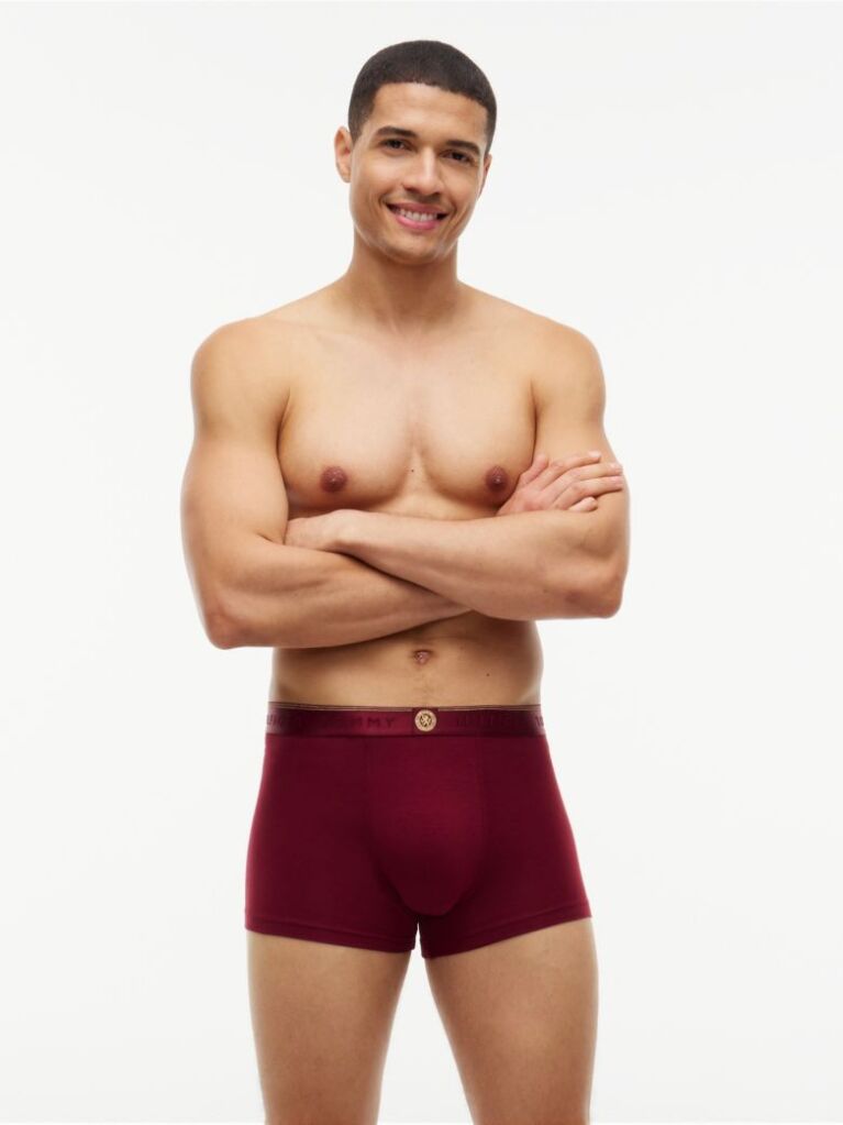 Multi 3-Pack Crest Logo Waistband Trunks  Men