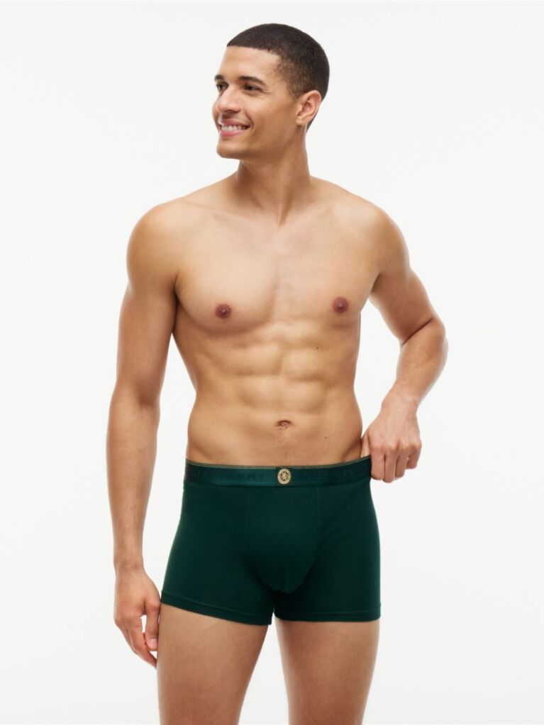 Multi 3-Pack Crest Logo Waistband Trunks  Men