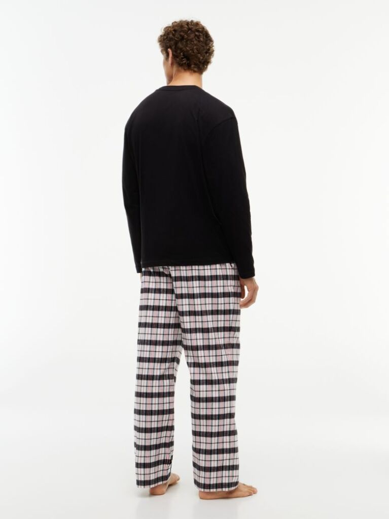 Multi TH Original Jersey Flannel Long Pyjama Set  Men