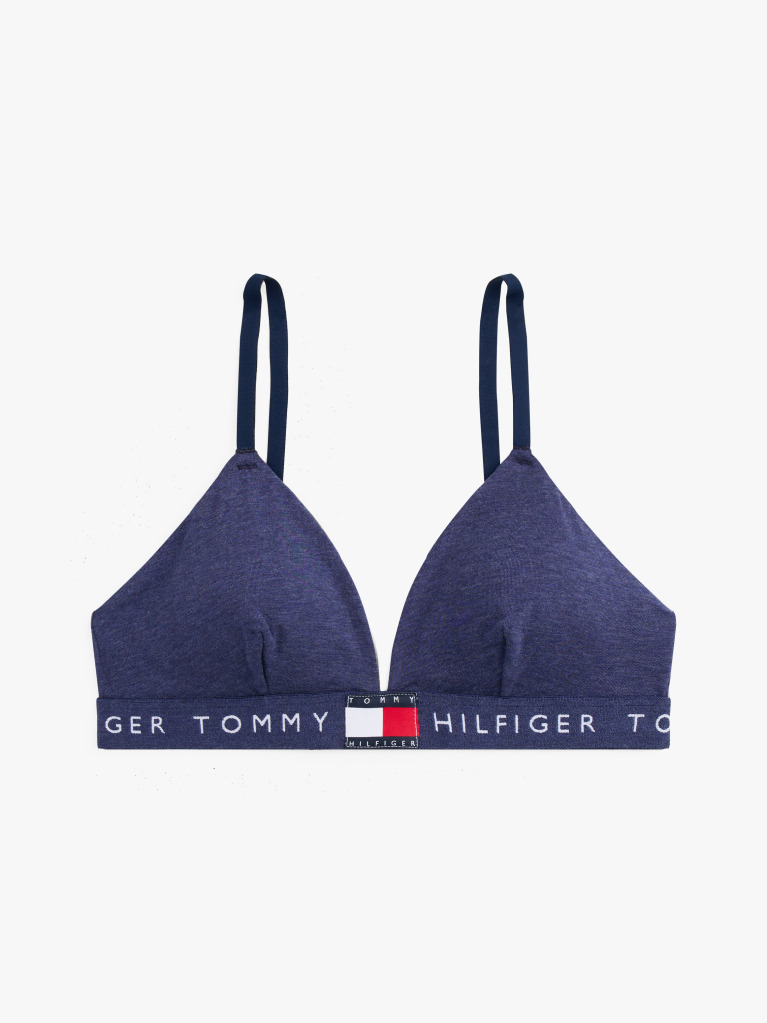 Μπλε Heritage Σουτιέν Bralette Με Λογότυπο Και Ενίσχυση  Γυναίκες