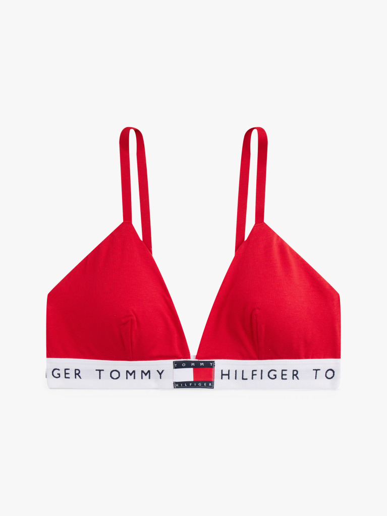 Κόκκινο Heritage Σουτιέν Bralette Με Λογότυπο Και Ενίσχυση  Γυναίκες